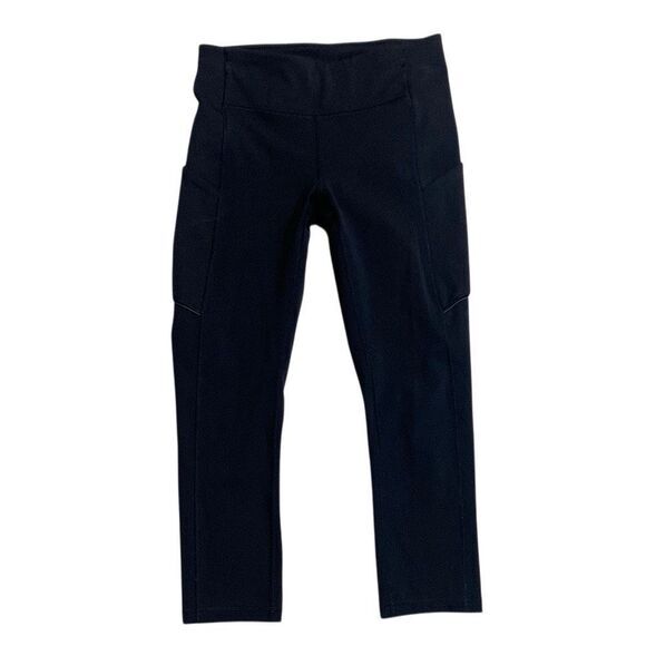 Lululemon Black Speed Up Crop 21” Leggings Size 4 for Running - Picture 3 of 11